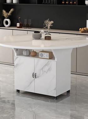 型功能伸缩折新叠用餐桌小户型家长方形折叠多餐LZC桌加高寝室移