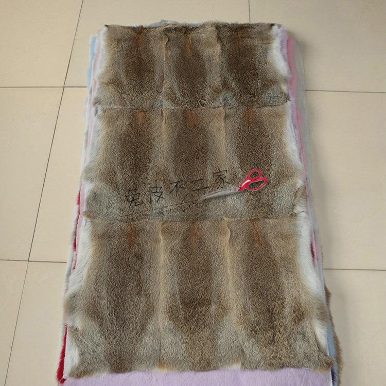 直源头厂ZDB家销整装张兔兔毛毯子服制衣内胆面料皮褥子