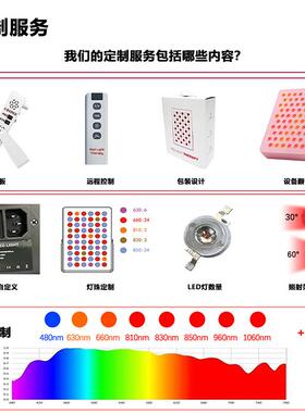 XOF红光外理疗灯1500w30w台式红外0大排灯0led红光红线理疗灯仪