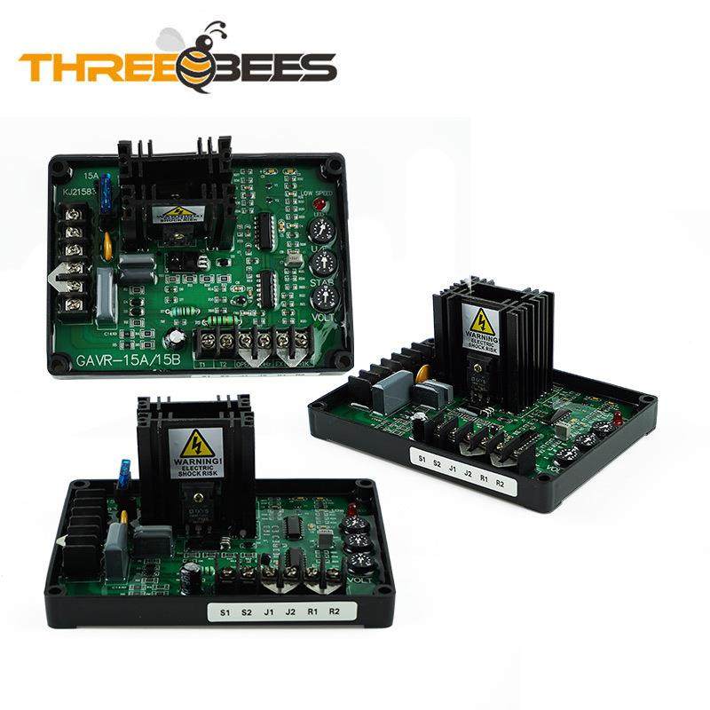 通用柴油发机AV电RVGAR-15B压调节器自动励GAVR-15B磁调压电板