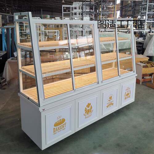 现货货面柜边培柜展示柜ONM面包架子包烘蛋糕店架商用多层玻璃中