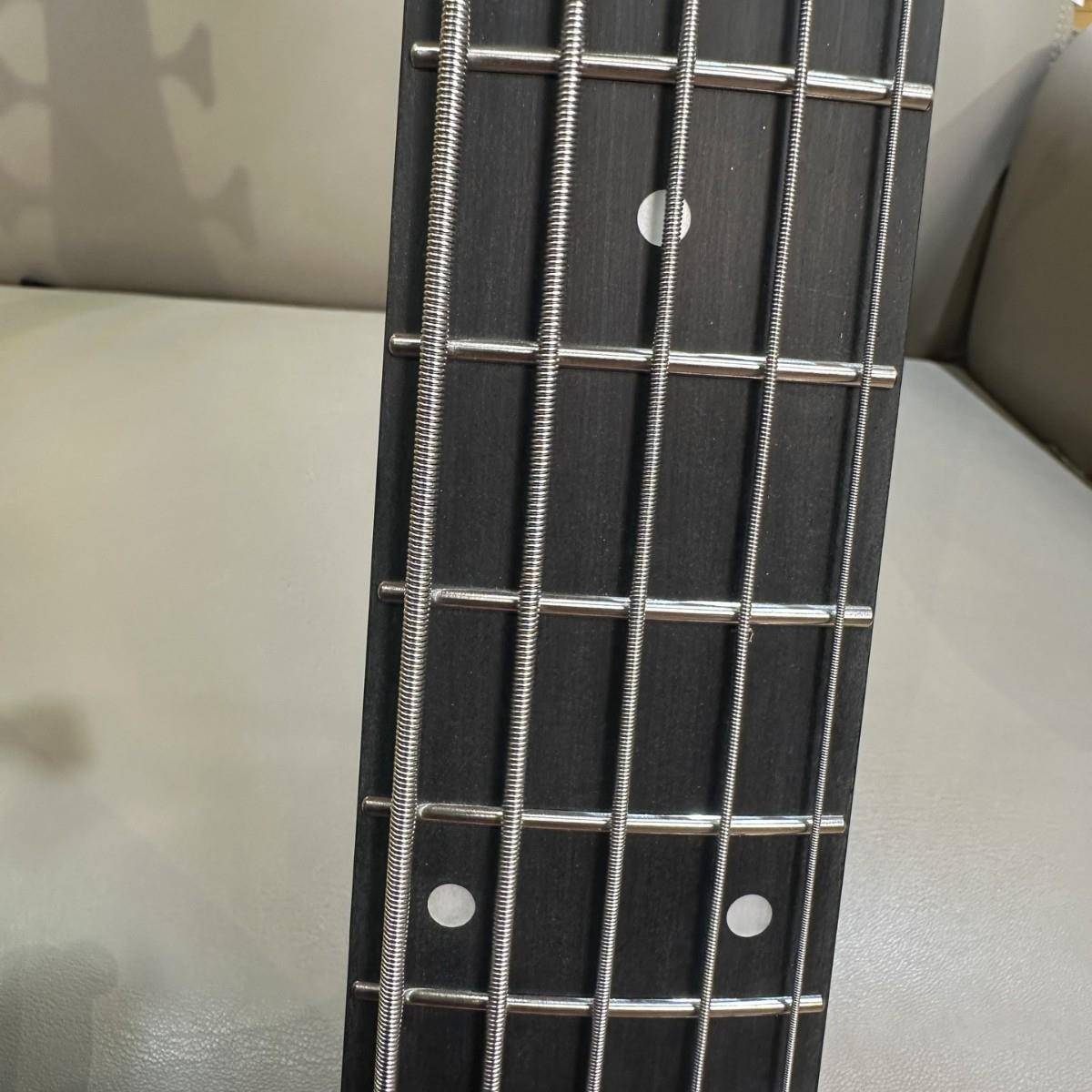 热卖新款BASS贝斯低音吉他杨木琴体4弦电贝斯初学入门贝斯圆品丝