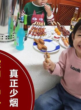 无碳烟烤烧烤炉家用庭烤肉院炉户外室000111内焖烤炉烤炉吊炉串木