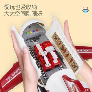 飞机号合金能车多功大儿收纳超大耐摔302益智早教惯性地摊童玩具