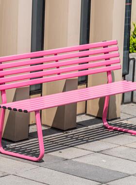 巴洛座克椅公园椅户长椅铸外铝排sy--6612椅长欧式简约庭院椅长凳