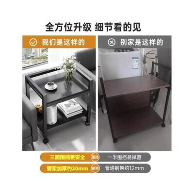 打印置物架落地移动多可层电脑主机BS-BJ010放置架公办机室铁艺架