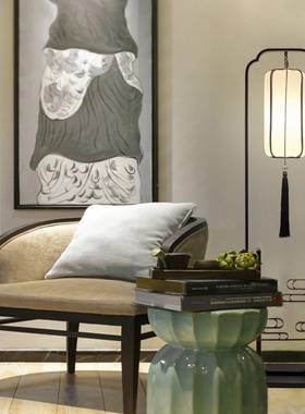 地新中式落灯中国风店古典布式艺tb-58864客厅立智能书房卧室酒茶