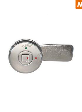 J8YBA0不锁锈钢四方四角拉紧轨道交通车厢电JYBA80电柜箱锁工业圆