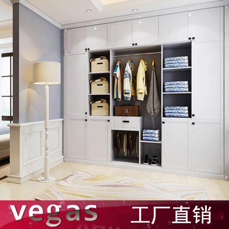 衣柜厂家专业出口趟门/推拉门衣柜衣帽间板式整体衣柜