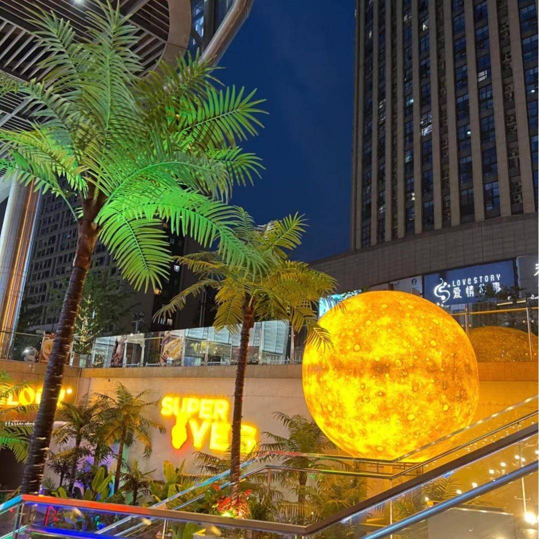 绿TMW生植真装饰酒吧办公室装饰仿室内景观地排假绿组植合仿绿植