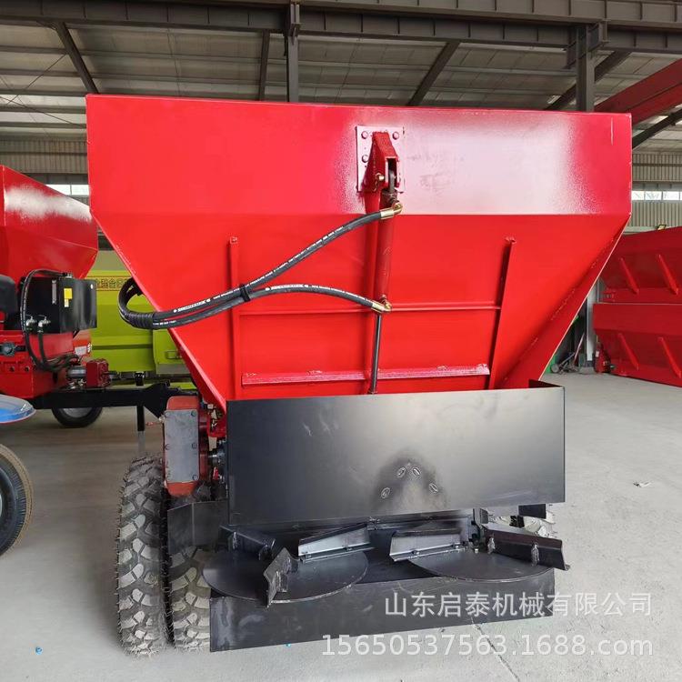 方车2马力大QEV3型拖拉机牵引撒粪禽畜粪污还田抛8洒干湿粪抛洒均