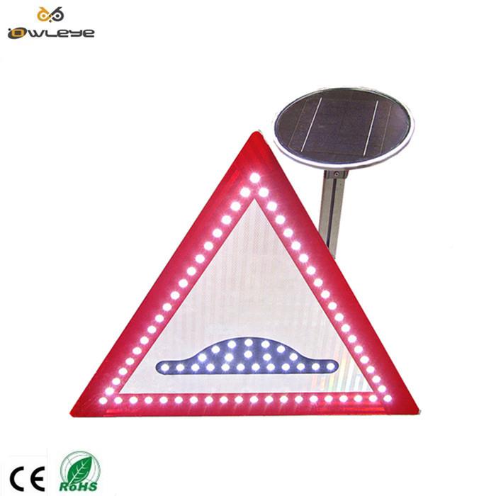 道路工设太阳能路标薄型,计超光亮LED无品牌/配施超强级反光膜