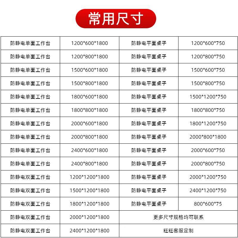 防静工作电台工厂车间维修操zty03作生产组装装配水流线打包检台图片