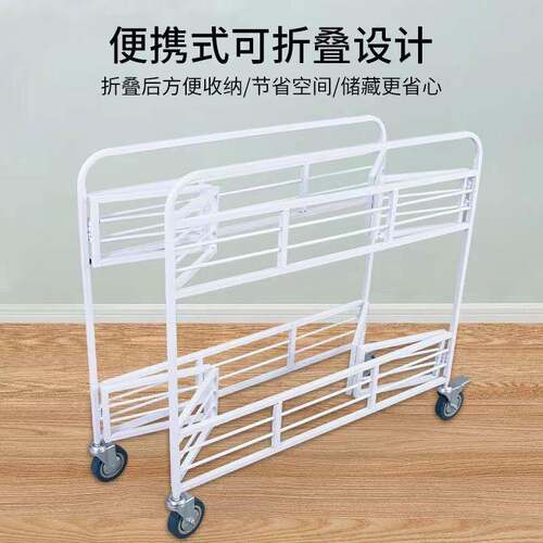 加粗方管摆促摊小推车可折叠冰粉摊寿司夜市动出移超市销花车VAI