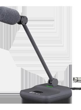 惠度（HuiDu）BM110专业有线微型会议话筒台式鹅颈麦克风采访话筒