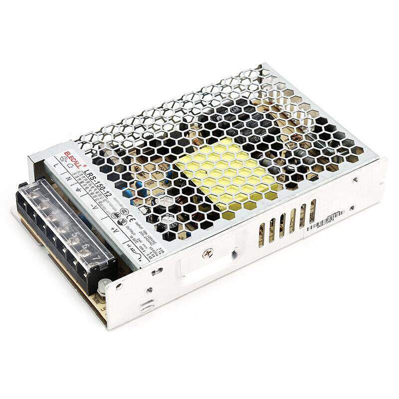 伊莱科LRS-150-12开关电源220转DC12V直流稳压变压器12.5A150W
