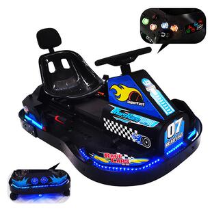 广场新款儿童双座电动漂移车游乐场成人漂移卡丁车景区游乐设备