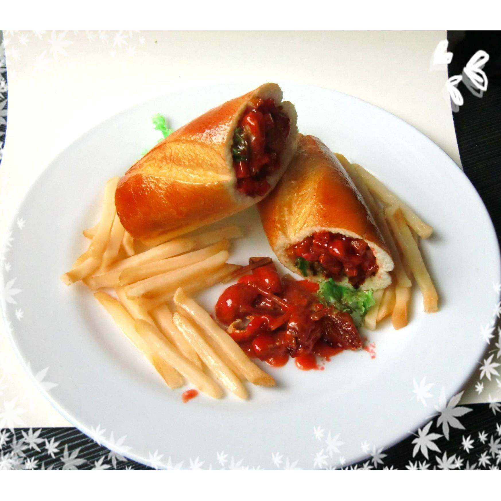 仿真薯条面包红豆派番茄酱薯条甜品模型幼儿园过家家玩具,纺织面料/辅料/配套,纺织机械配件,淘宝优惠券,粉丝福利购,淘宝优惠卷