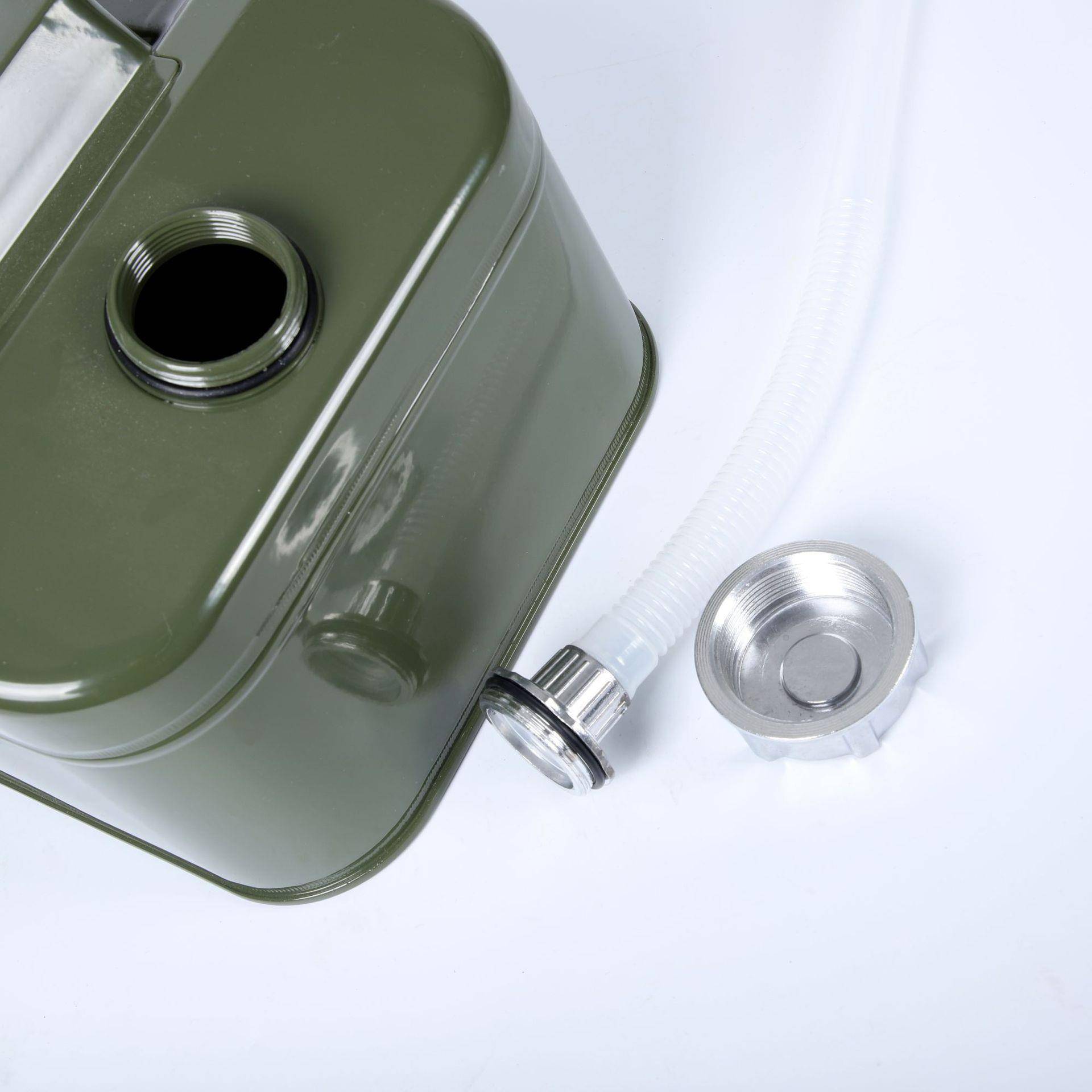 聚牌申方型盖油桶便储携式10铝L20L25L30升加厚存美式油桶备用油
