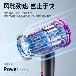 转速吹高风机大功率负离MMT电子风家用大风力吹风酒店锤子吹筒抖