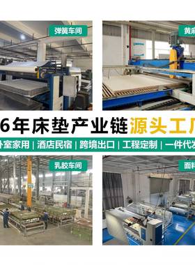 孟拉S加型黄麻床垫家卧室人儿童用护脊天然原生老黄麻TDV乳胶床垫