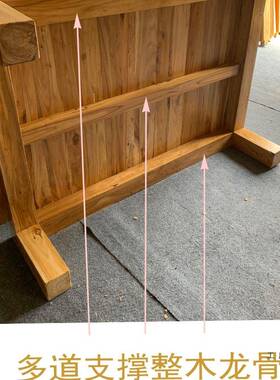 纯简实米木榻榻床地炕地老台NKL矮床民宿现代约榆木无床头双单人