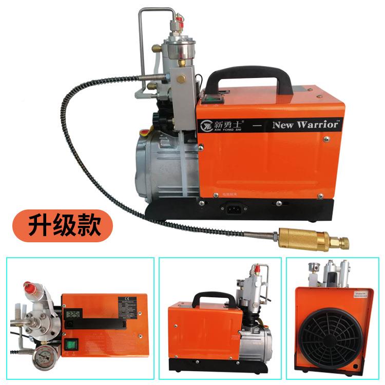 电动单充打气泵打气机3980mp高压气机微型高压040mpa缸水冷