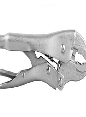 口业级圆加省力大力钳多功能钳子夹钳10寸力钳大力夹圆口XOS带工