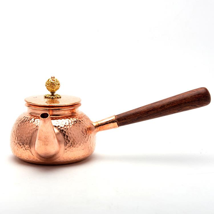 铜茶壶烧水壶铜式紫茶老壶FGG复古铸铜泡茶壶烧水壶定制