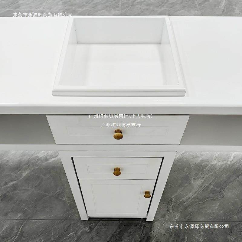 店美甲桌单双人美甲614甲台桌带吸尘器日修式美甲桌子带抽屉带凹,商业/办公家具,美甲台,淘宝优惠券,粉丝福利购,淘宝优惠卷