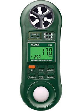 Extech45170四合一环境表(湿度-温-风速计-光)