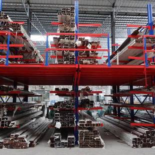 仓库货物架悬臂式 货五642金水管储架门窗货铝型架材架阁楼悬臂货