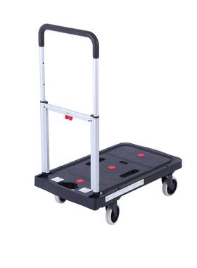 平板车递小推车货物叠搬运车小推车折家用手81720推手快拖车车