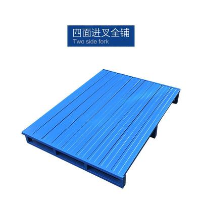 仓宁波厂家加厚钢托盘库货架金重型叉车属托盘制944仓储栈板铁托