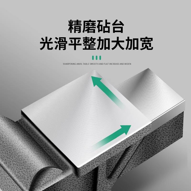 台钳用工作台重型台钳具小型家虎虎桌钳子工业级平口夹6寸8寸