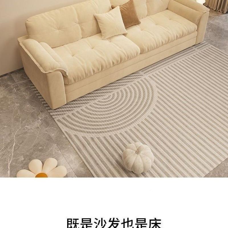 发be简约e奶油风云朵网红沙客床厅小2户型公寓多功能储物沙发一体