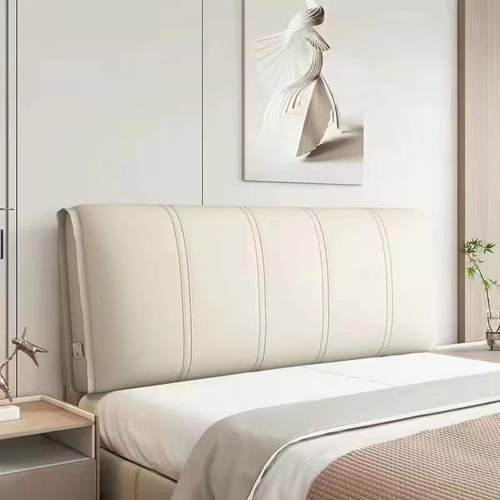 科技布软包床头靠背免洗透床头榻榻12345678气米贴可粘轻奢简防污