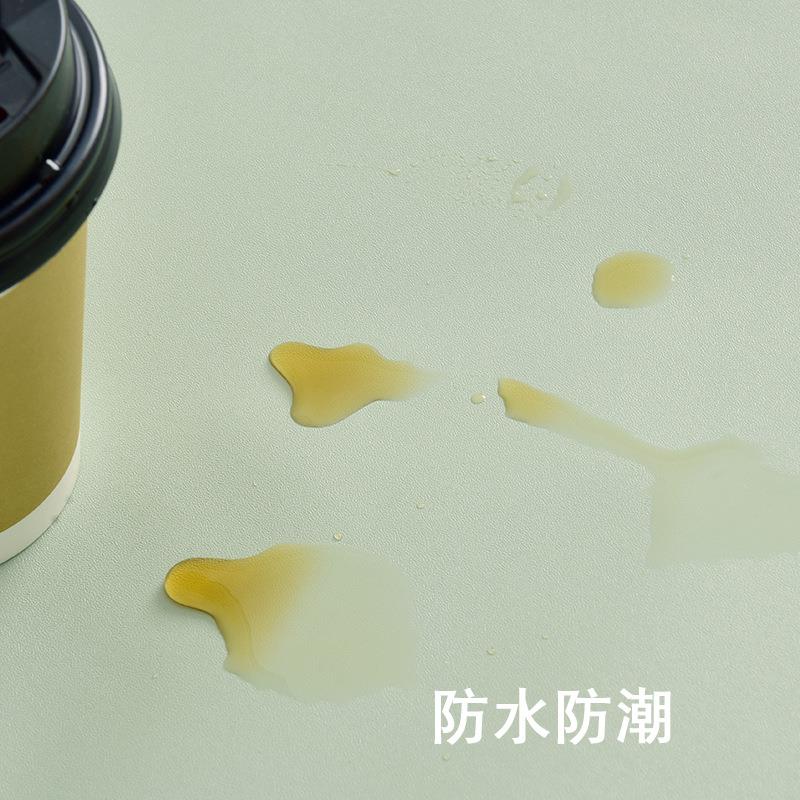 加色厚自粘简834约纯壁纸儿园儿童学校翻新墙房纸防水防幼潮墙贴