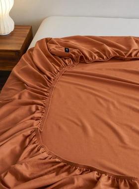 A类套长绒棉床笠套单件100全棉纯床单棉床罩三ali-8786件床垫保护