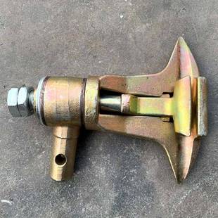 器乘人索道吊椅可挂摘式 猴车抱索锁锻造固定抱索器 自22mm卡钳式