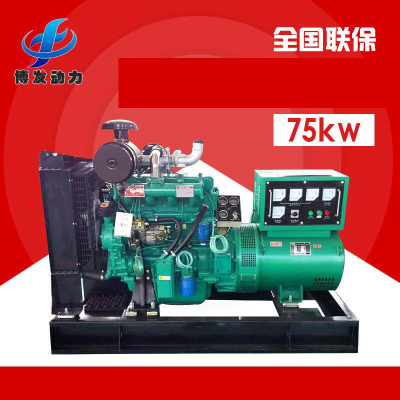 款75kw柴油发电机组养殖用潍75GF机坊7厂5千瓦柴油发电组新家直销