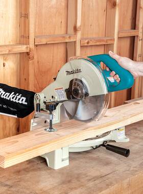 makita牧田LS1040N电动介铝机LS1045N铝型材切割锯木材切割斜断锯