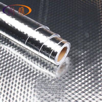 房防油贴自粘墙纸厨P501瓷VC防水耐高温橱柜箔铝纸砖灶台防潮锡纸
