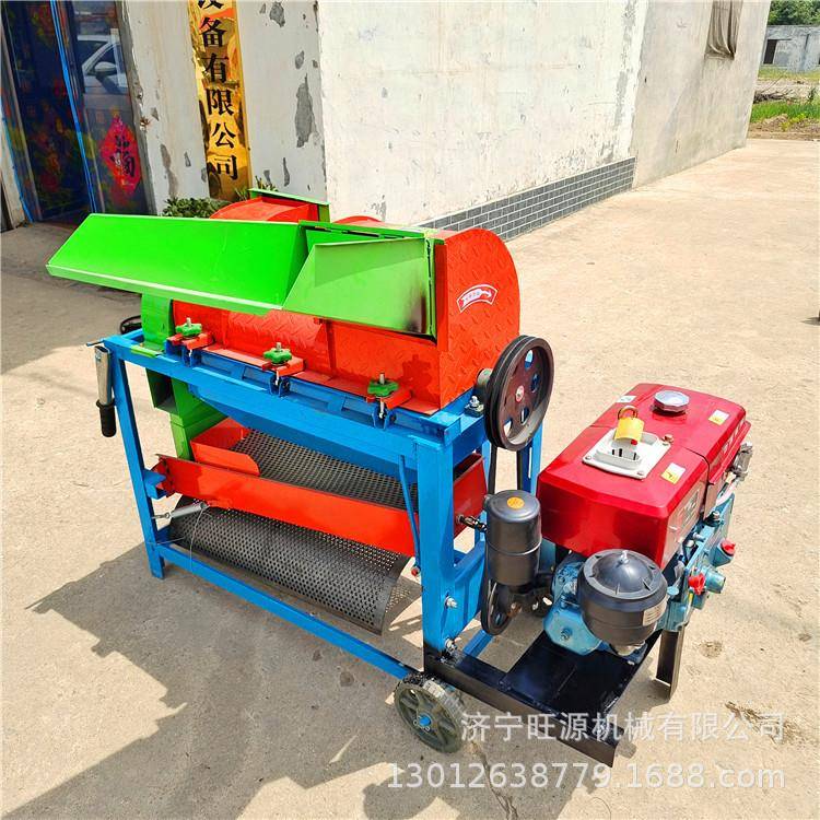QES五杂谷粮脱粒机打油菜打籽萝卜种粒机125型小型麦机