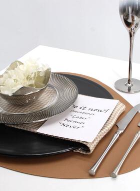 代奢样板房软现饰品摆件餐厅餐桌套装装餐具0西餐盘创意餐具摆轻