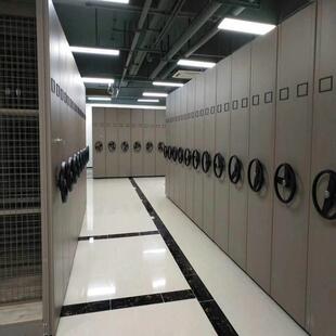 能档案电动手摇密集室BH 4563架移智动资柜料架分层隔板档案不锈