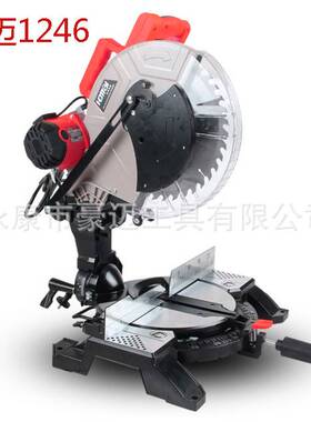 豪迈HM1246 12寸齿轮式锯铝机斜切锯切割机及所有零配件厂家直供