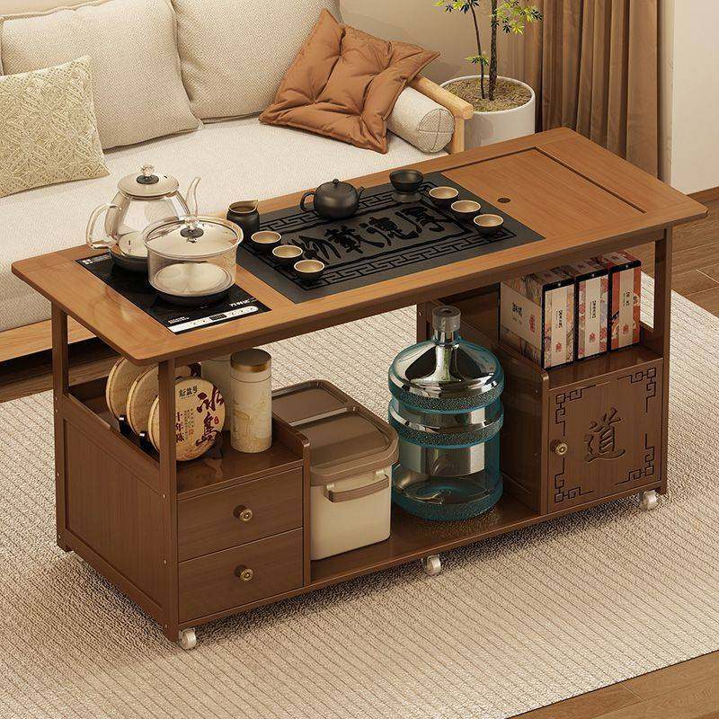 移动茶桌家用小茶台烧水壶一体茶水柜茶车泡茶几沙发边几茶具套装,玩具/童车/益智/积木/模型,垂直悬浮玩具,淘宝优惠券,粉丝福利购,淘宝优惠卷