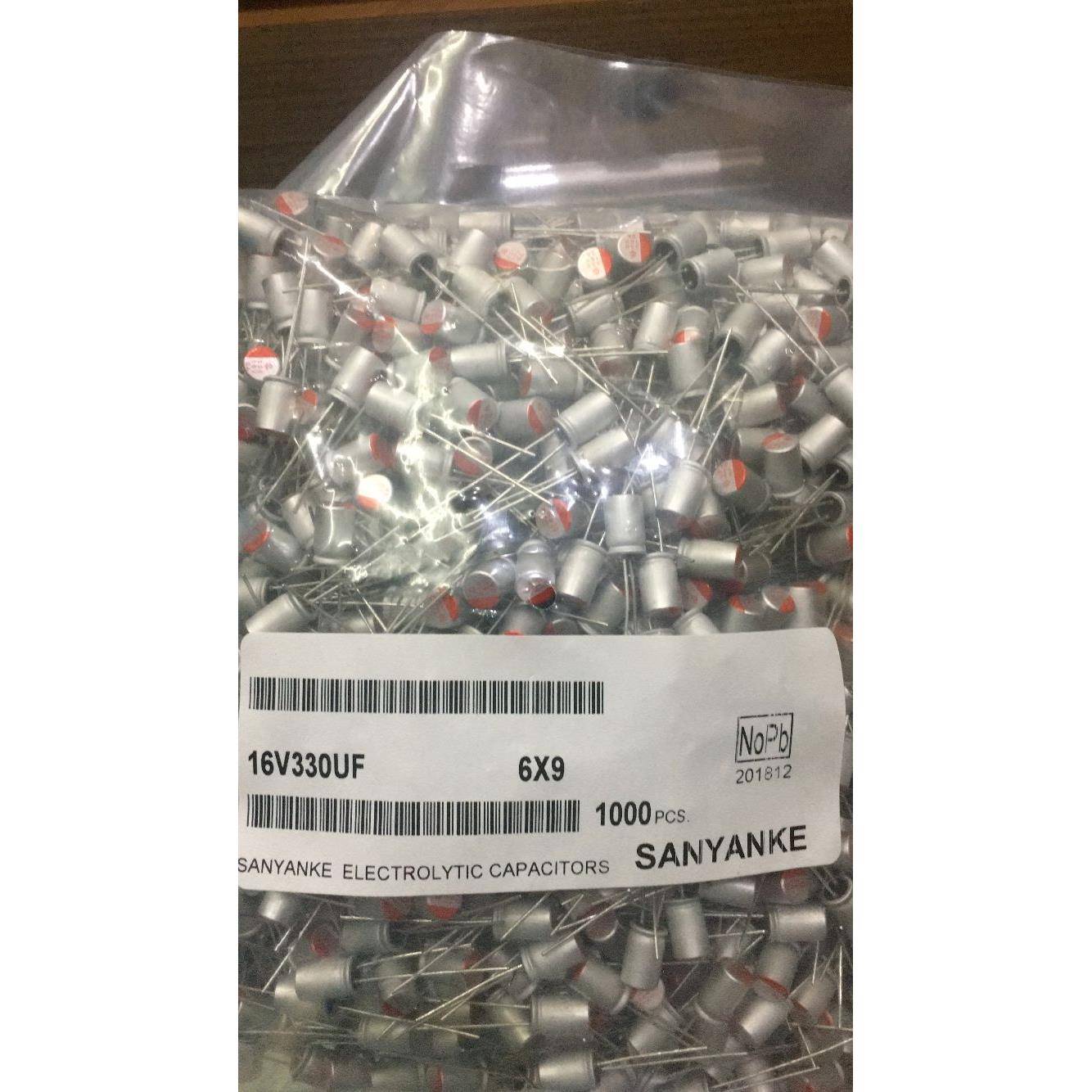 厂家销插件态直电解电容16V2070UF固6X9一包100个/EUV285元