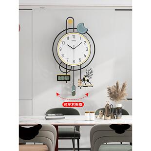 表挂钟客厅2F97JH87M02新款 创意大气家用墙上钟时钟约网红现代简5